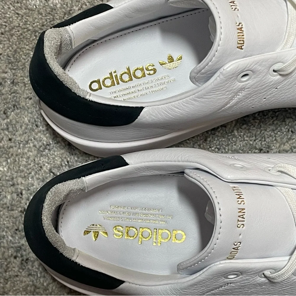 NWT Adidas Originals Stan Smith Recon Cloud White/Core Black H06185 - Mens US 12